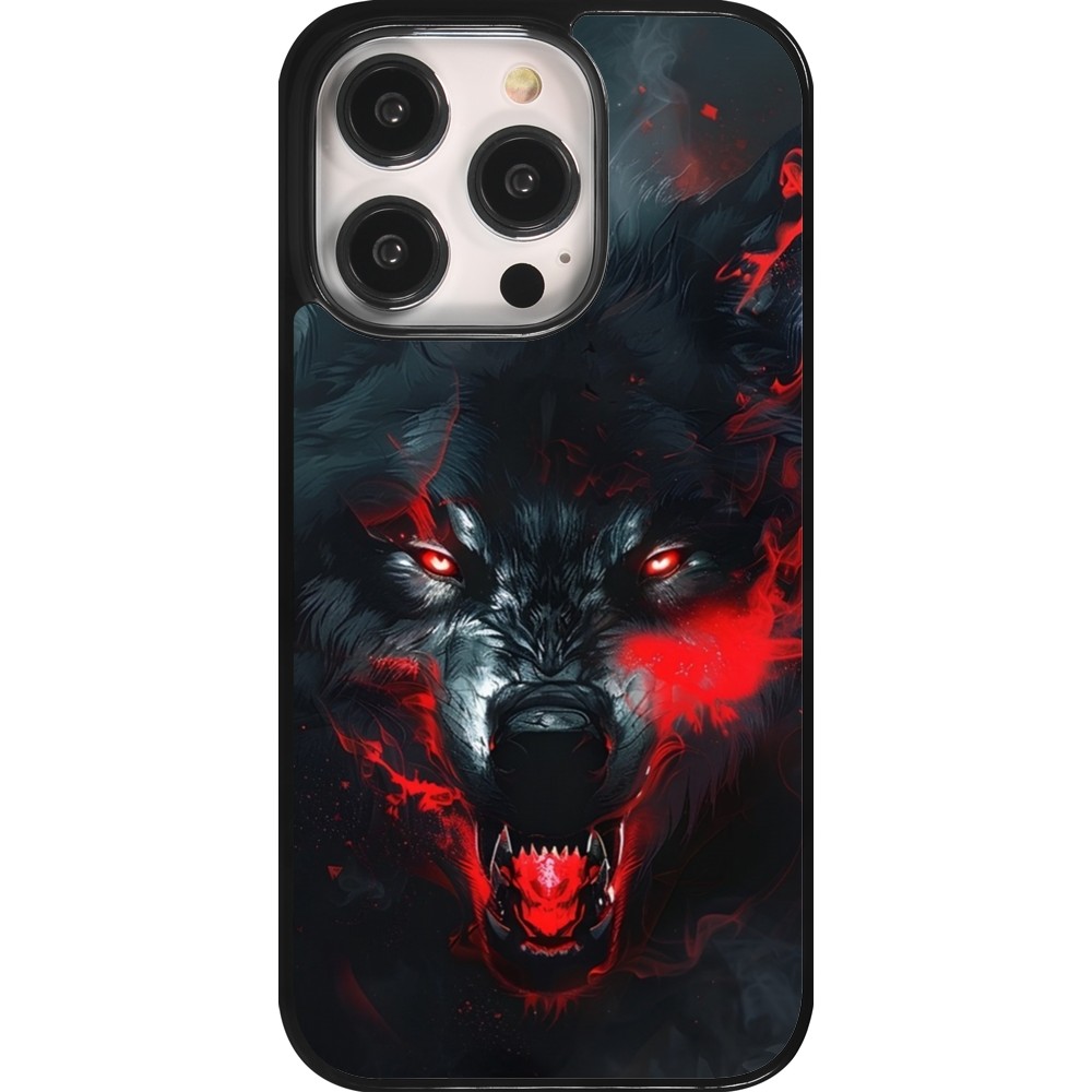 Coque iPhone 14 Pro - Halloween 2024 mad werewolf