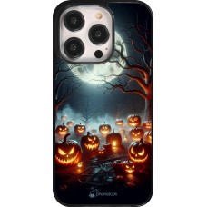 Coque iPhone 14 Pro - Halloween 2024 Many Pumpkins