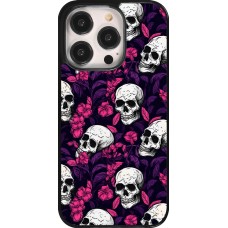 Coque iPhone 14 Pro - Halloween 2024 romantic skulls