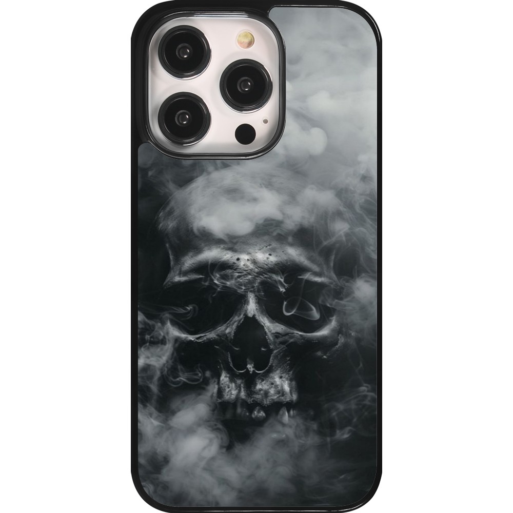 Coque iPhone 14 Pro - Halloween 2024 smoky skull