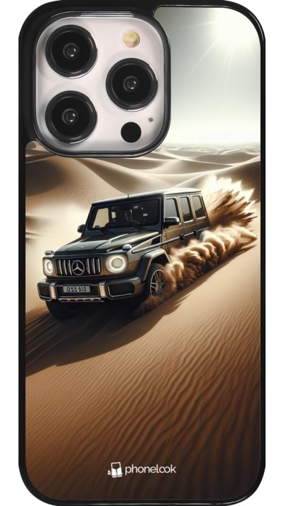 iPhone 14 Pro Case Hülle - Mercedes G Drift Wueste