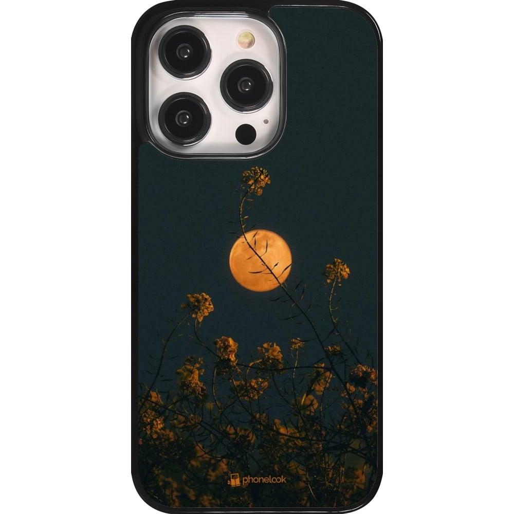 Coque iPhone 14 Pro - Moon Flowers