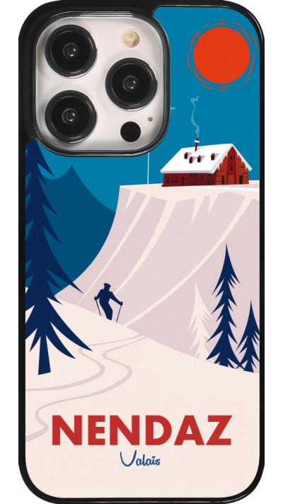 Coque iPhone 14 Pro - Nendaz Cabane Ski