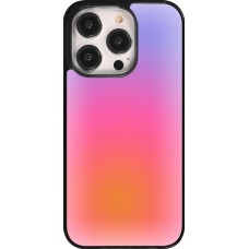 Coque iPhone 14 Pro - Orange Pink Blue Gradient