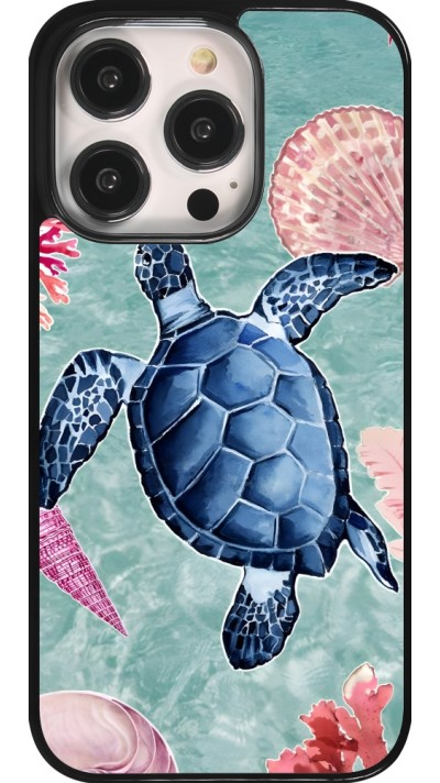 Coque iPhone 14 Pro - Preppy Turtle