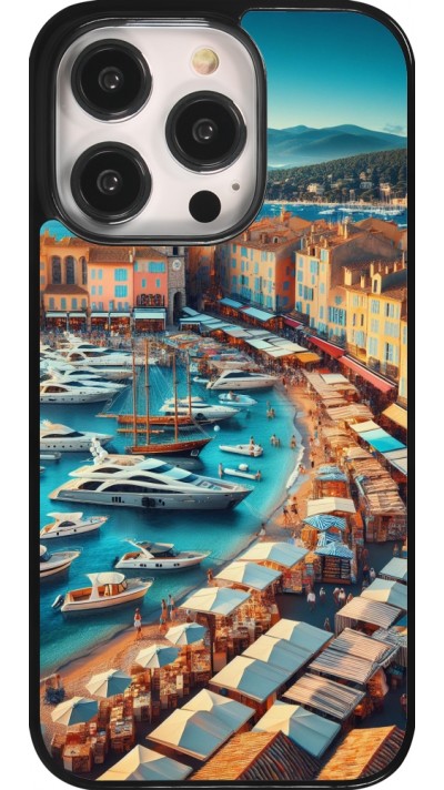 Coque iPhone 14 Pro - Saint-Tropez Beach