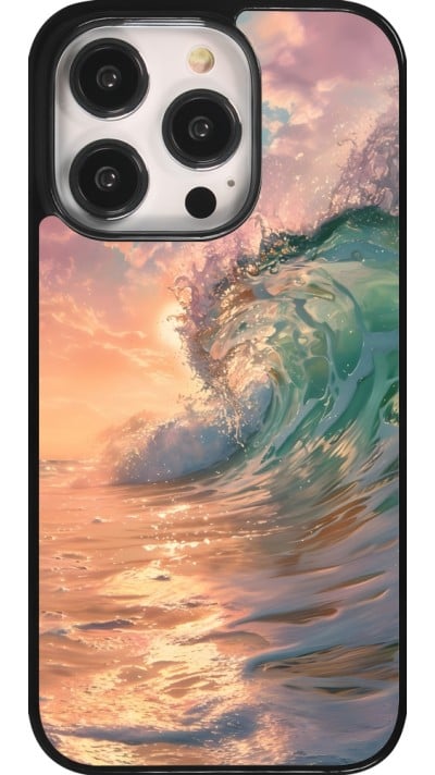 Coque iPhone 14 Pro - Wave Sunset