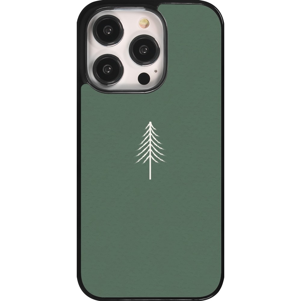 Coque iPhone 14 Pro - Christmas 22 minimalist tree