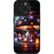 Coque iPhone 14 Pro - Silicone rigide noir Halloween Potion Magic