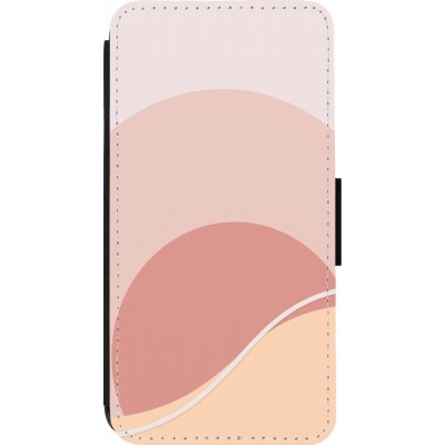 Coque iPhone 14 Pro - Wallet noir Autumn 22 abstract sunrise