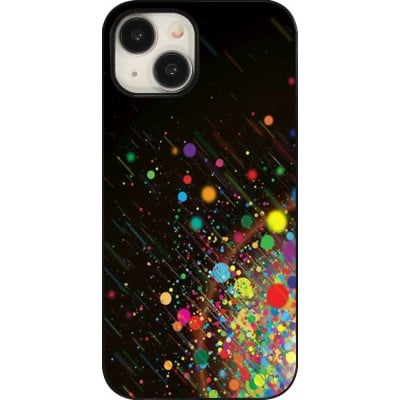 Coque iPhone 15 - Abstract Bubble Lines