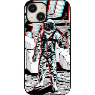 Coque iPhone 15 - Anaglyph Astronaut