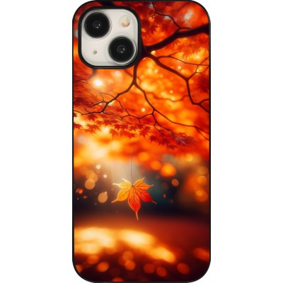 Coque iPhone 15 - Automne Magique Orange