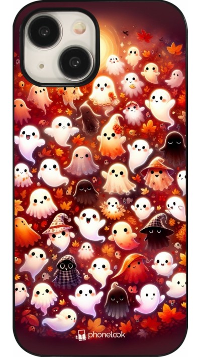 Coque iPhone 15 - Fantômes automne mignons