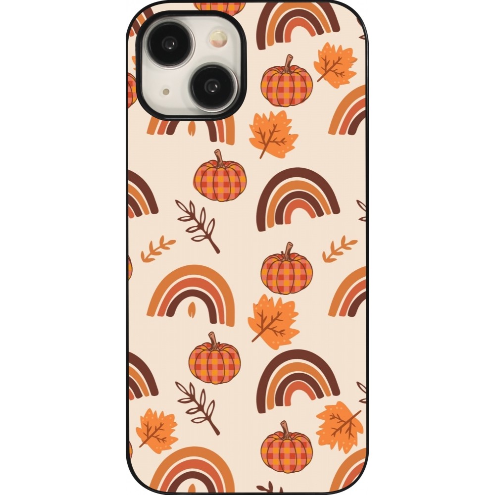 iPhone 15 Case Hülle - Autumn 2024 rainbow