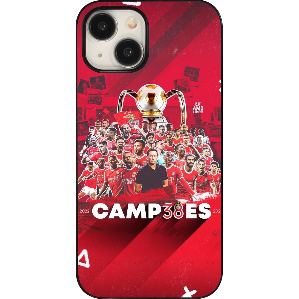 Coque iPhone 15 - Benfica Campeoes 2023