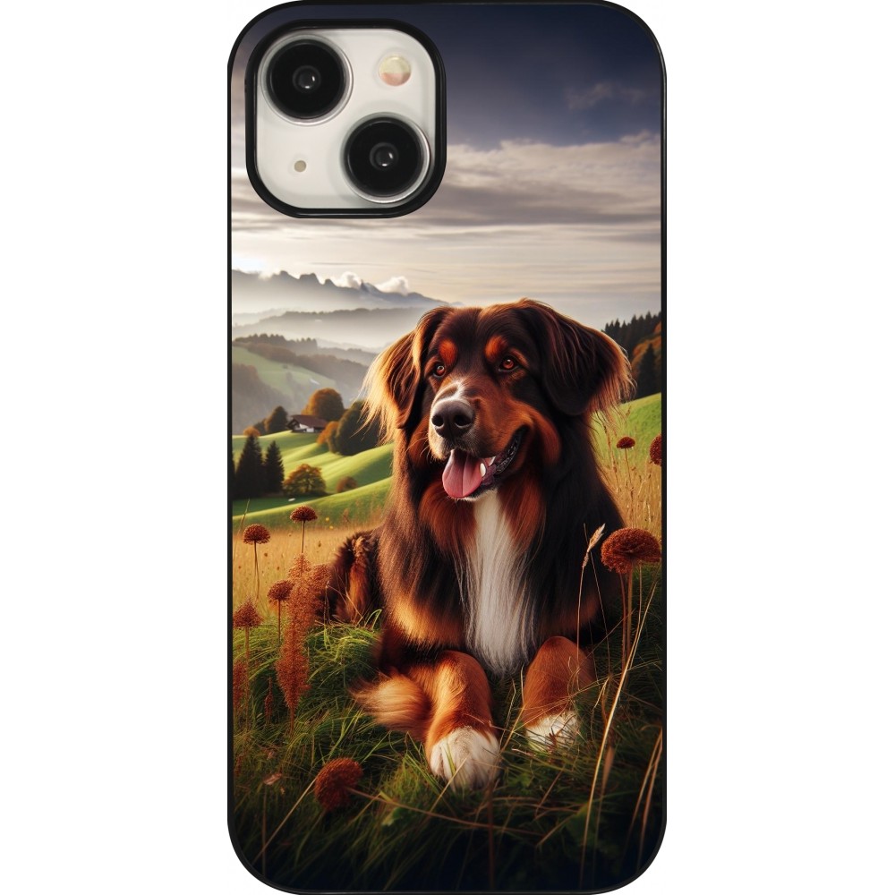 iPhone 15 Case Hülle - Hund Land Schweiz