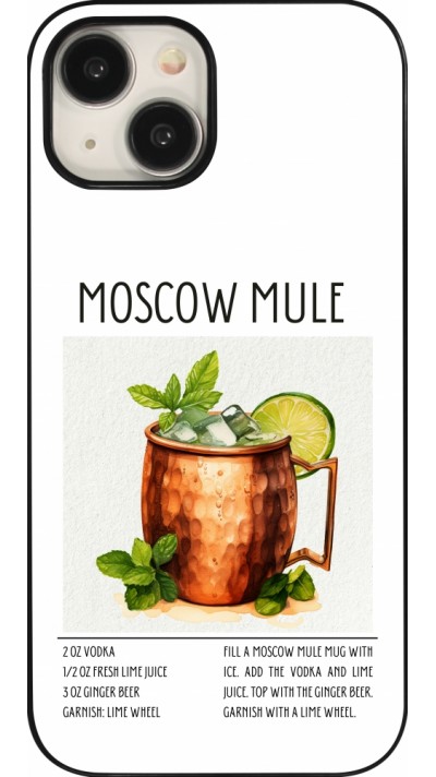 Coque iPhone 15 - Cocktail recette Moscow Mule