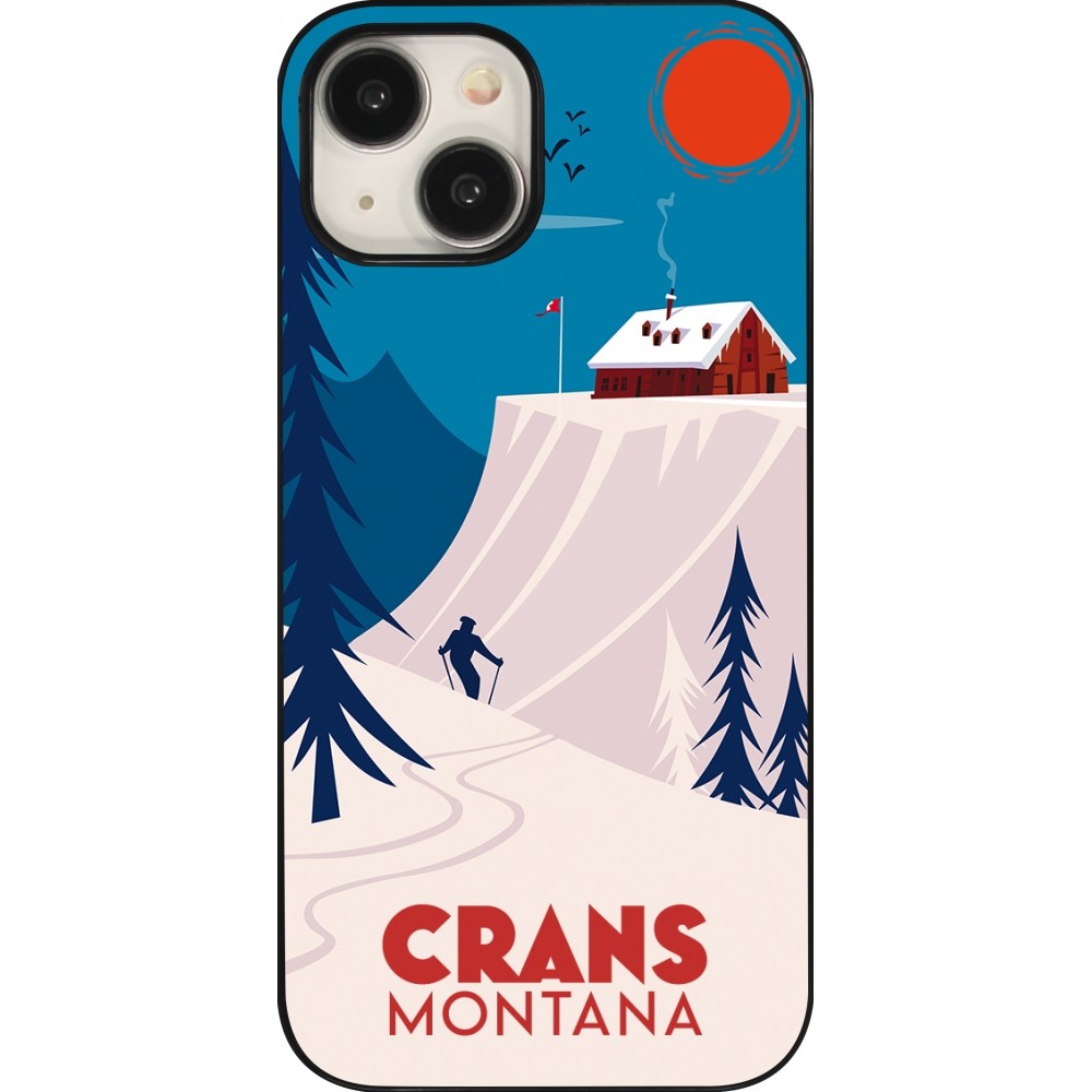 Coque iPhone 15 - Crans-Montana Cabane