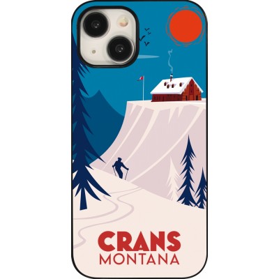 Coque iPhone 15 - Crans-Montana Cabane