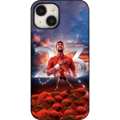 Coque iPhone 15 - Djokovic 23 Grand Slam