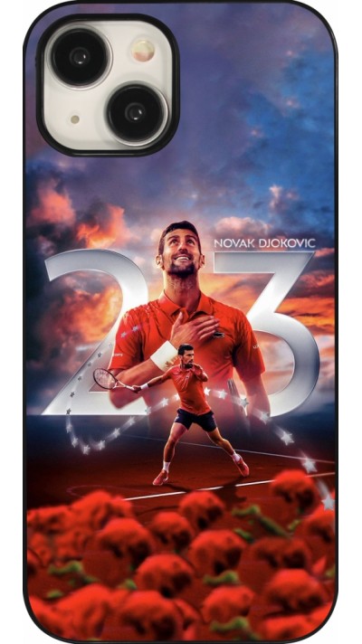 Coque iPhone 15 - Djokovic 23 Grand Slam