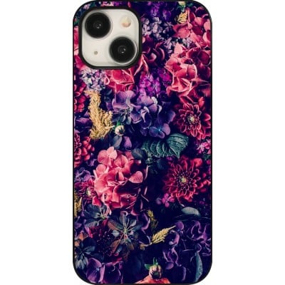 Coque iPhone 15 - Flowers Dark