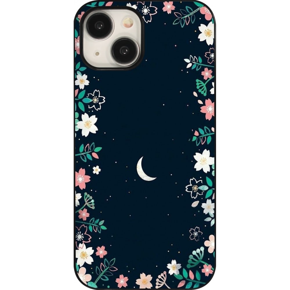 Coque iPhone 15 - Flowers space