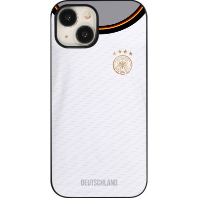 Coque iPhone 15 - Maillot de football Allemagne 2022 personnalisable