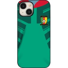 Coque iPhone 15 - Maillot de football Cameroun 2022 personnalisable