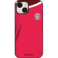 Coque iPhone 15 - Maillot de football Costa Rica 2022 personnalisable