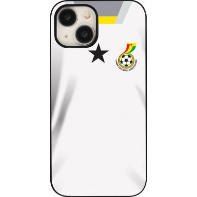 Coque iPhone 15 - Maillot de football Ghana 2022 personnalisable