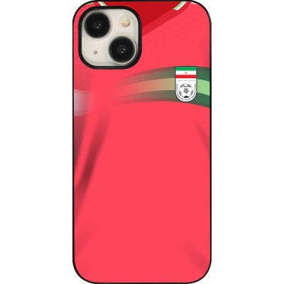 Coque iPhone 15 - Maillot de football Iran 2022 personnalisable