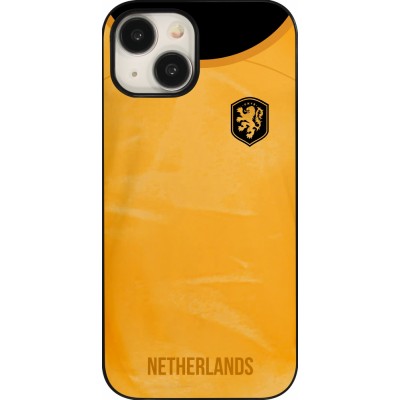 Coque iPhone 15 - Maillot de football Pays-Bas 2022 personnalisable