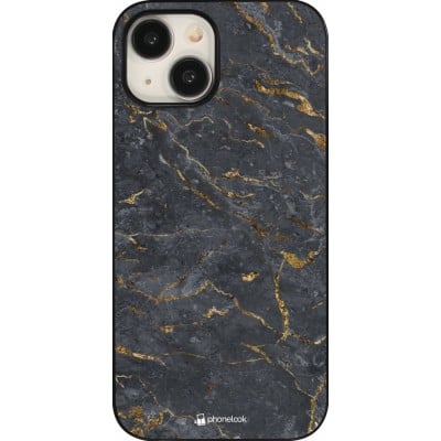 Coque iPhone 15 - Grey Gold Marble