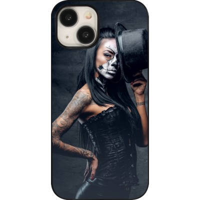 Coque iPhone 15 - Halloween 22 Tattooed Girl