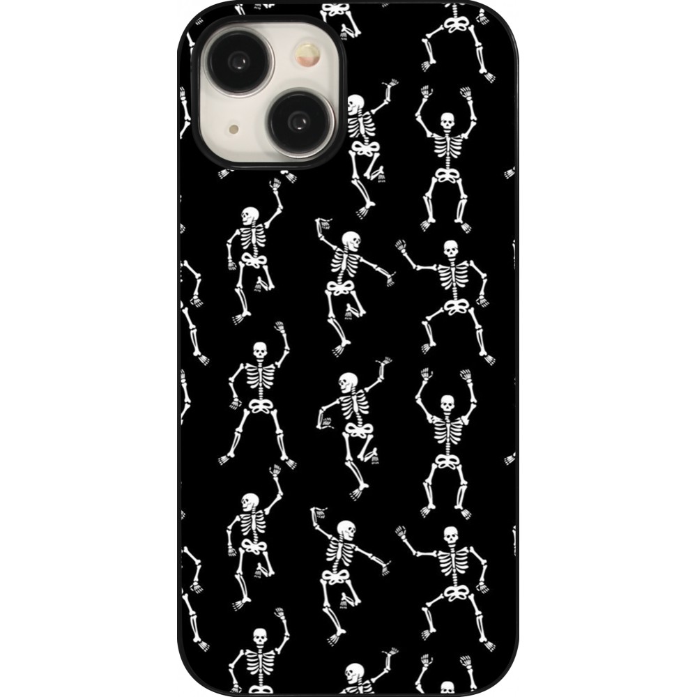 iPhone 15 Case Hülle - Halloween 2024 dancing skeleton