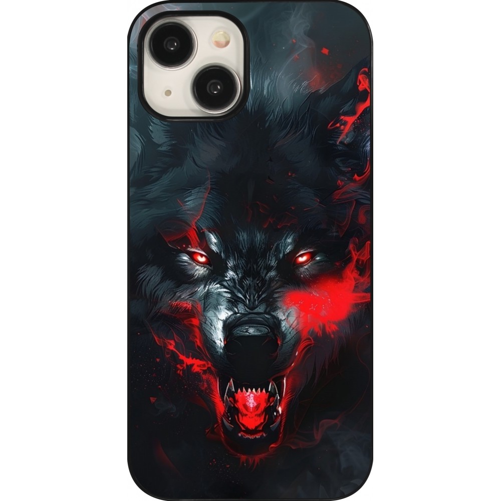 iPhone 15 Case Hülle - Halloween 2024 mad werewolf