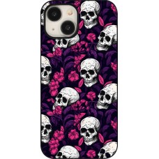 Coque iPhone 15 - Halloween 2024 romantic skulls