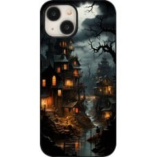 Coque iPhone 15 - Halloween 2024 scary town