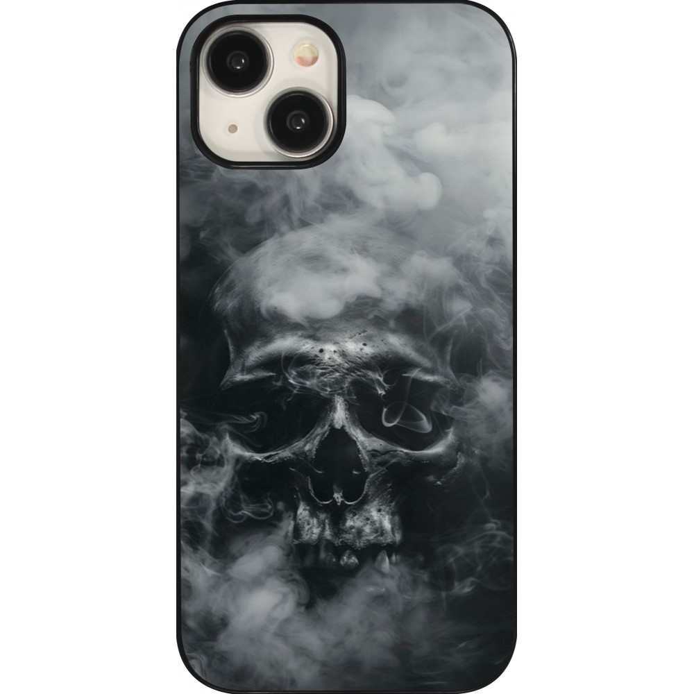 Coque iPhone 15 - Halloween 2024 smoky skull