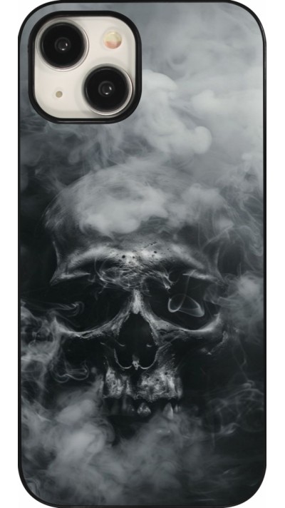 Coque iPhone 15 - Halloween 2024 smoky skull