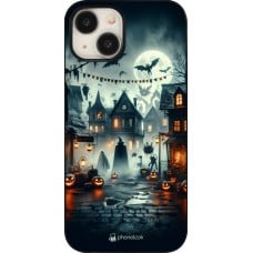 iPhone 15 Case Hülle - Halloween Spukstadt