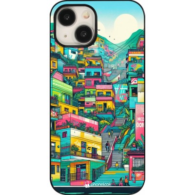 Coque iPhone 15 - Medellin Comuna 13 Art