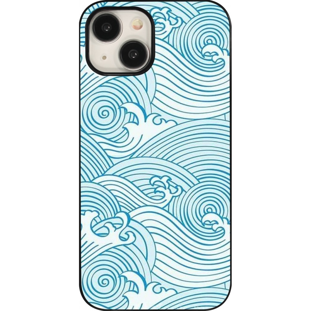 Coque iPhone 15 - Ocean Waves