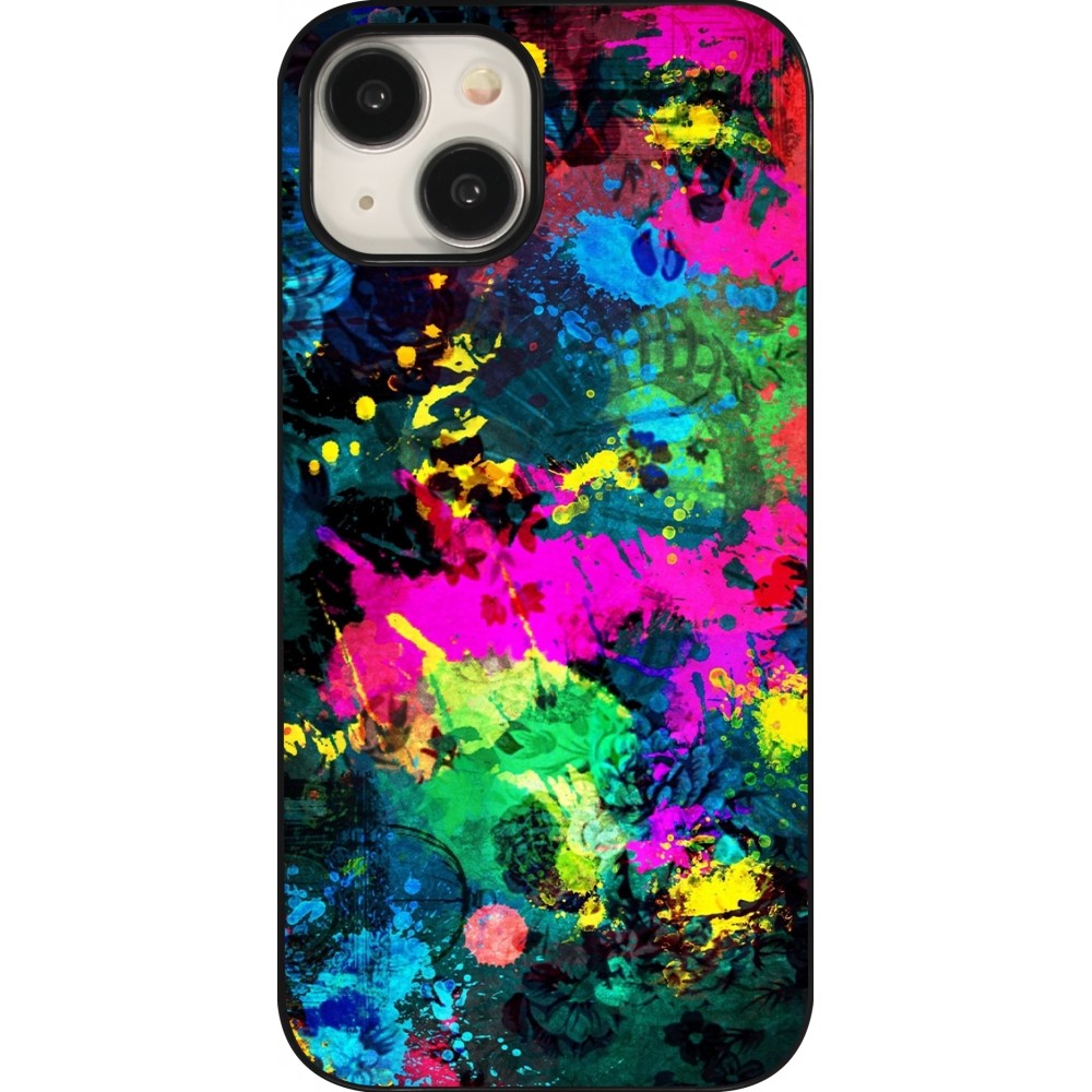 Coque iPhone 15 - Splash paint