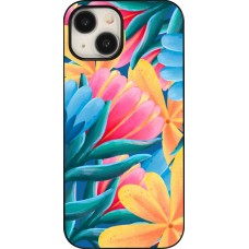 Coque iPhone 15 - Spring 23 colorful flowers