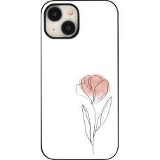 Coque iPhone 15 - Spring 23 minimalist flower