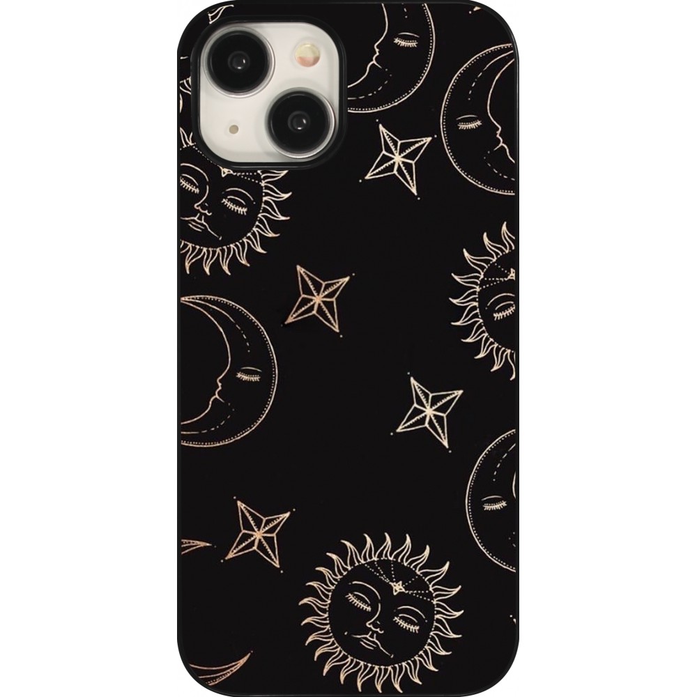 Coque iPhone 15 - Suns and Moons