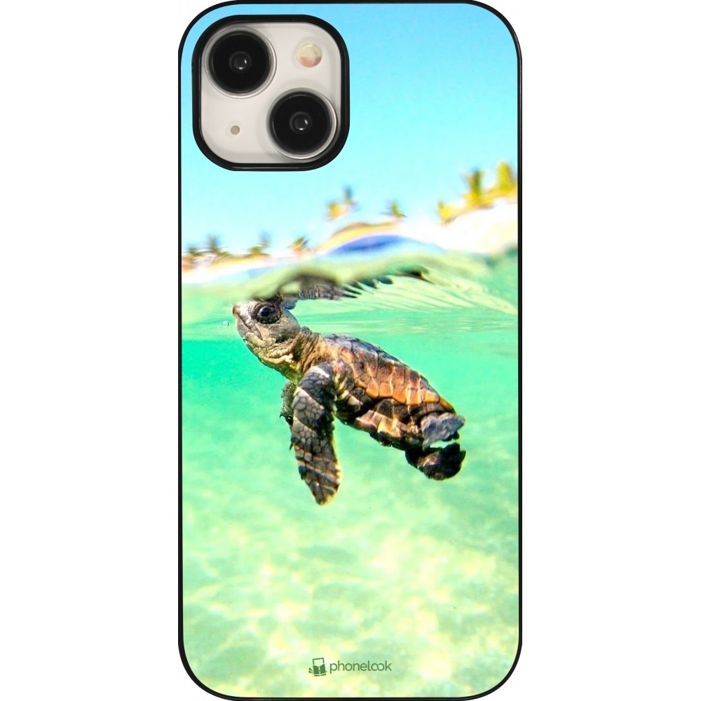 Coque iPhone 15 - Turtle Underwater